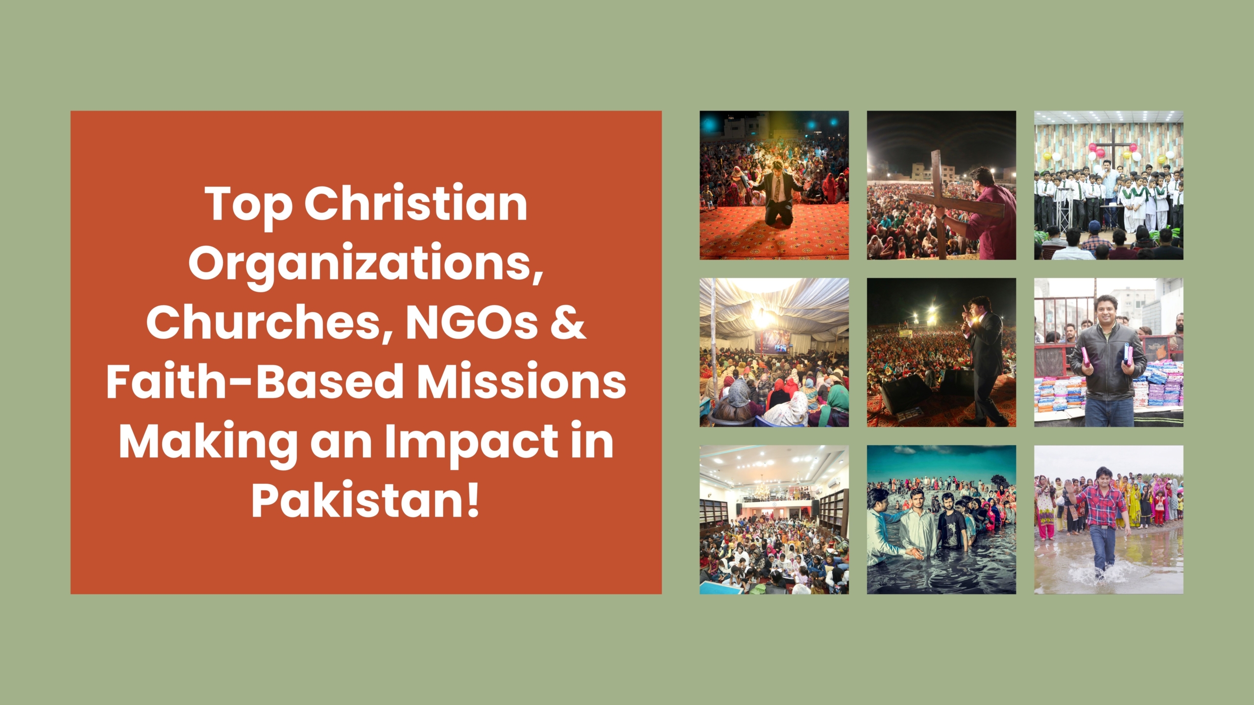 Christian Organisations in Pakistan