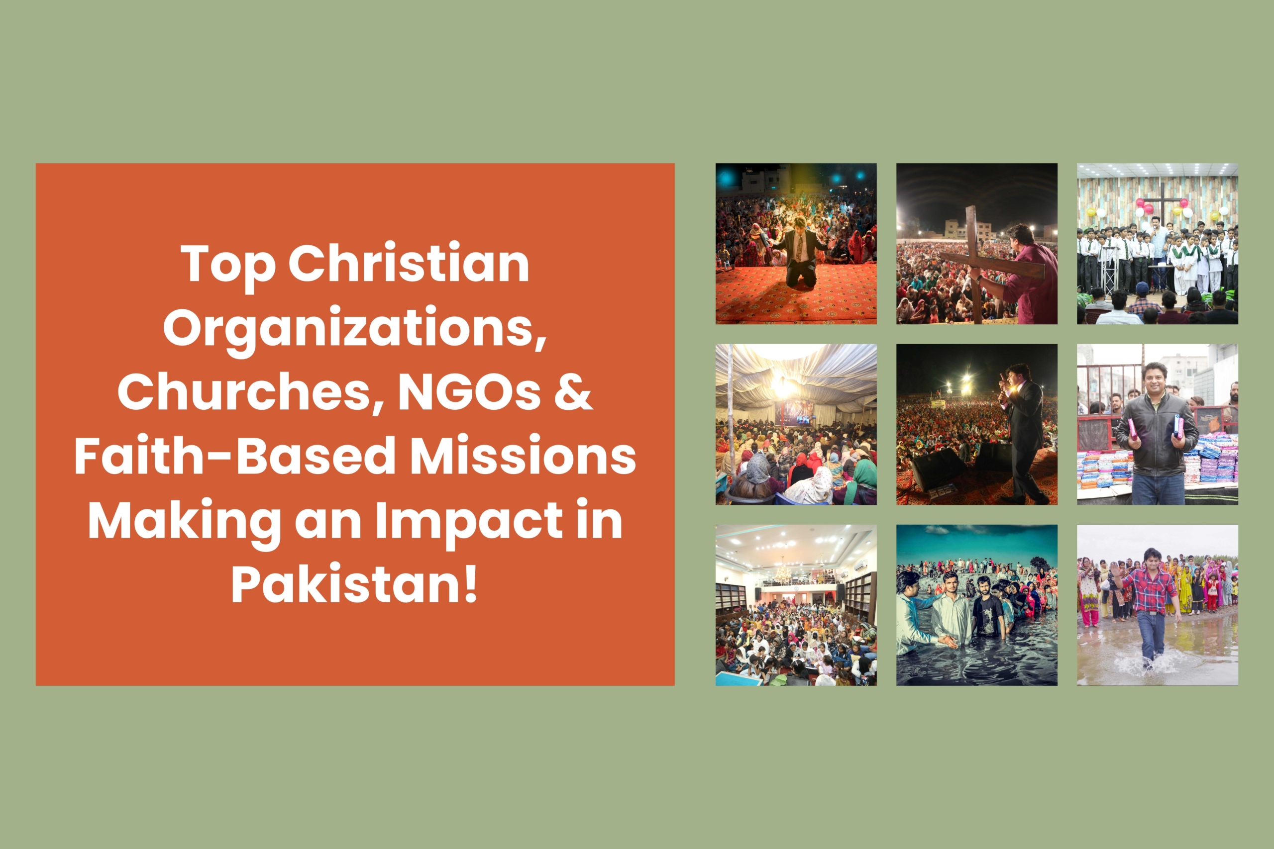 Top Christian Organizations in Pakistan Church Planting in Pakistan