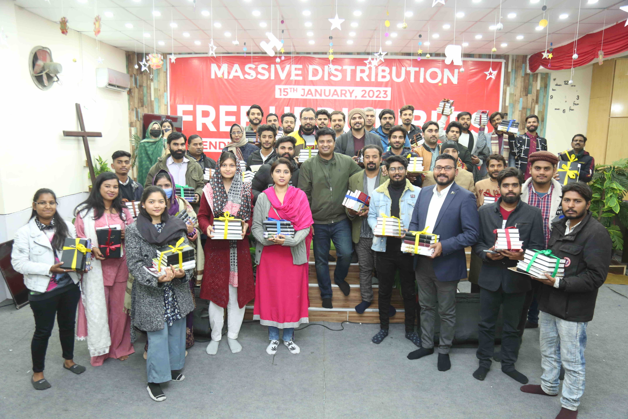 Rev Dr Naeem Nasir guiding Christian students about Fully Funded Scholarships in Pakistan