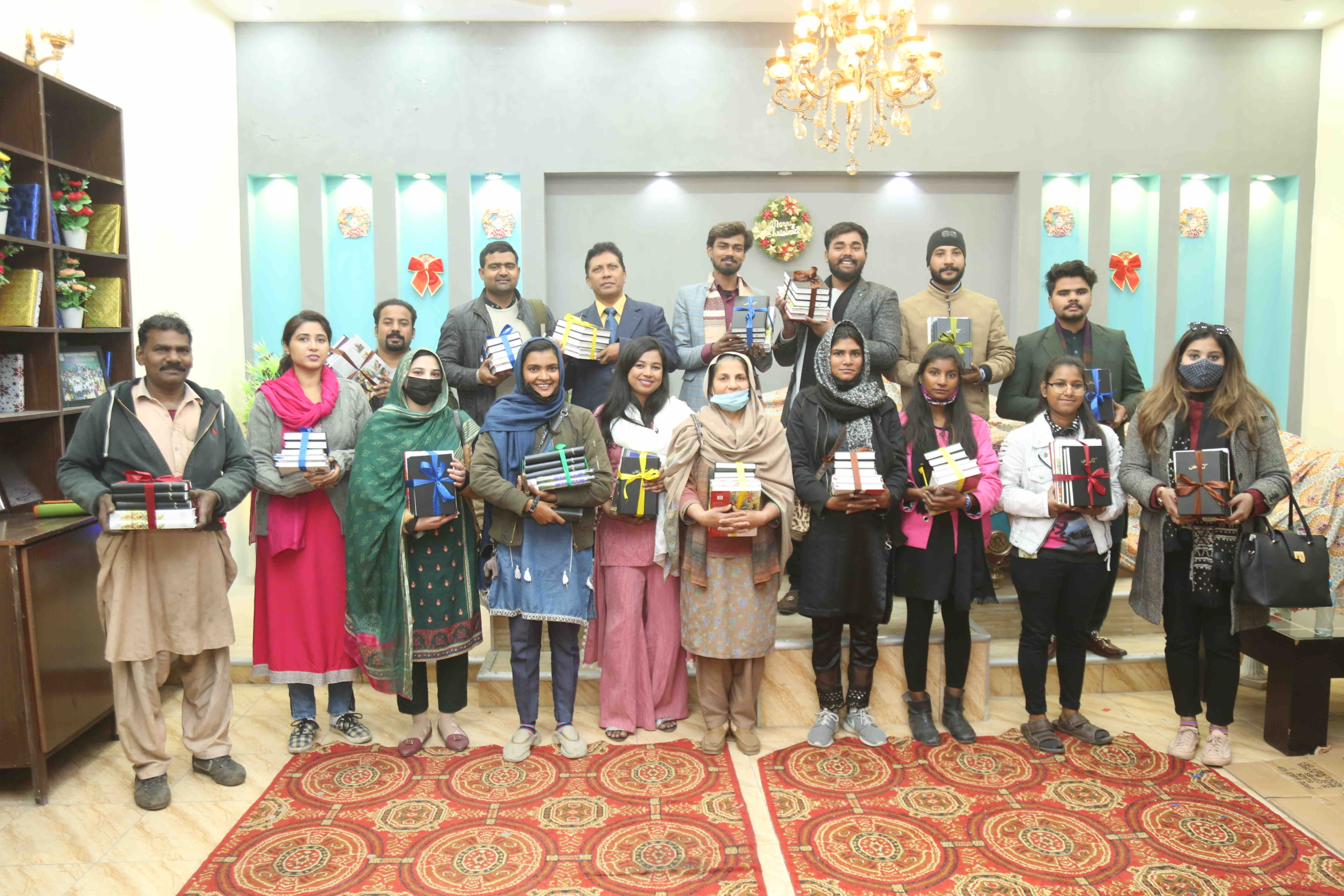 Rev Dr Naeem Nasir guiding Christian students about Fully Funded Scholarships in Pakistan