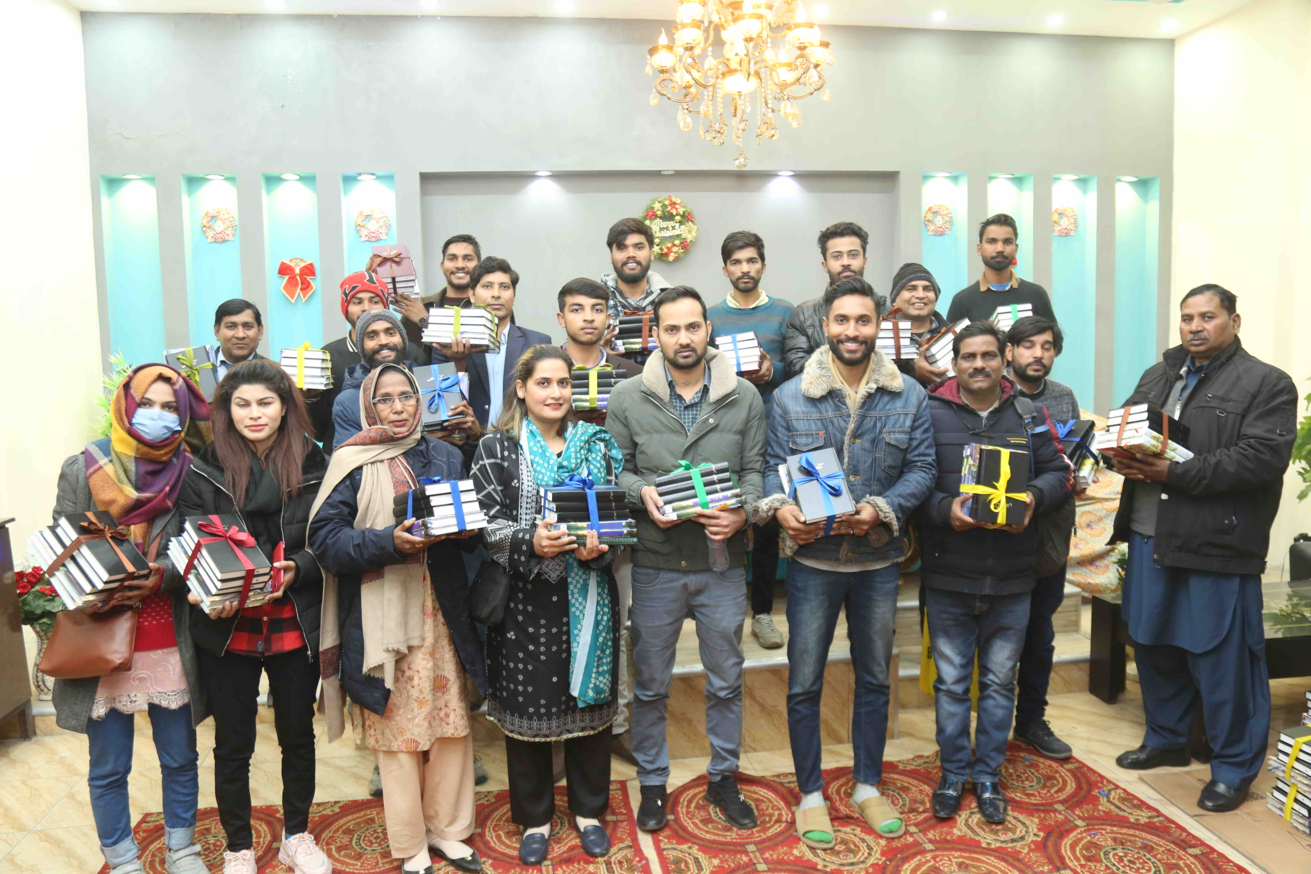 Rev Dr Naeem Nasir guiding Christian students about Fully Funded Scholarships in Pakistan