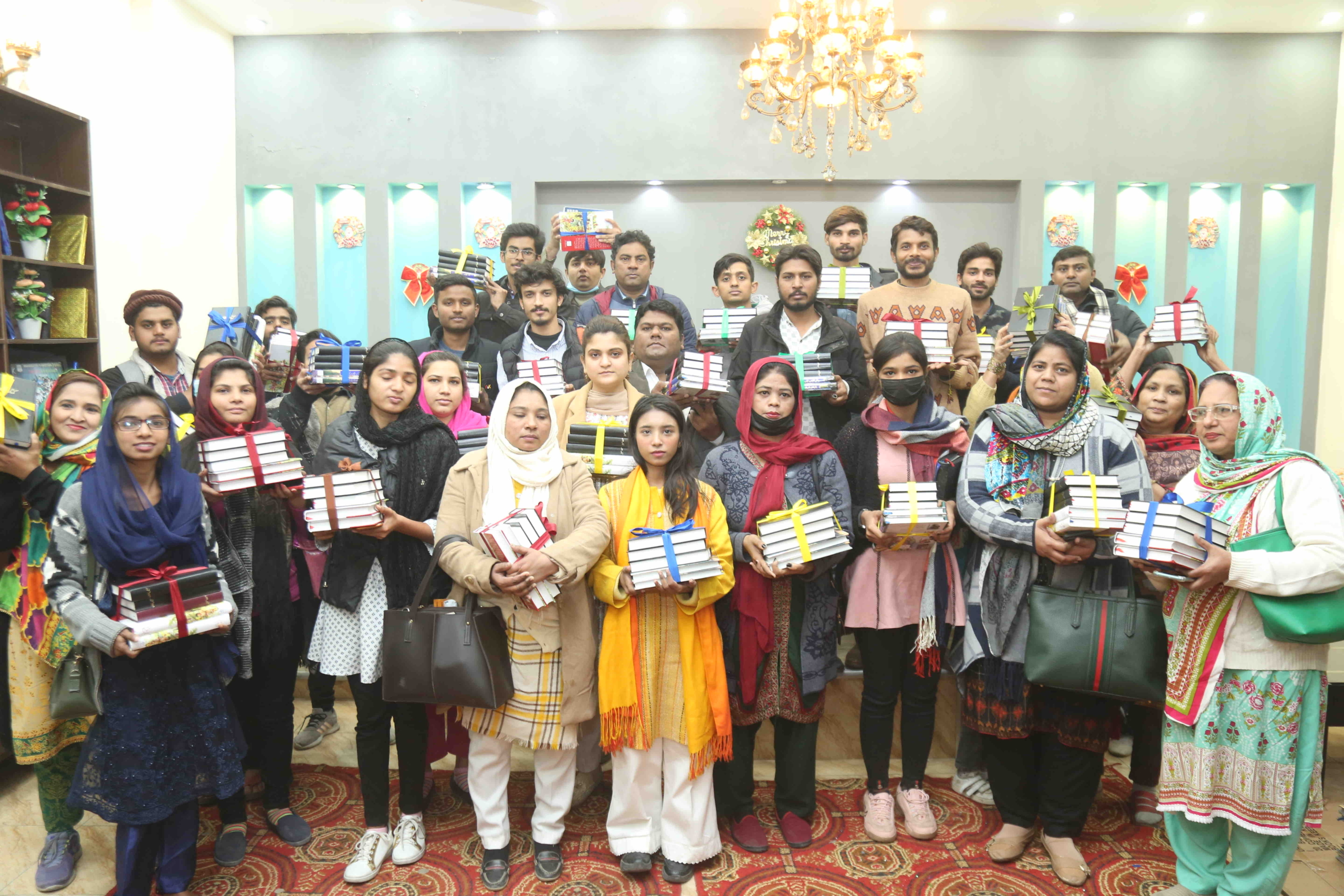 Rev Dr Naeem Nasir guiding Christian students about Fully Funded Scholarships in Pakistan