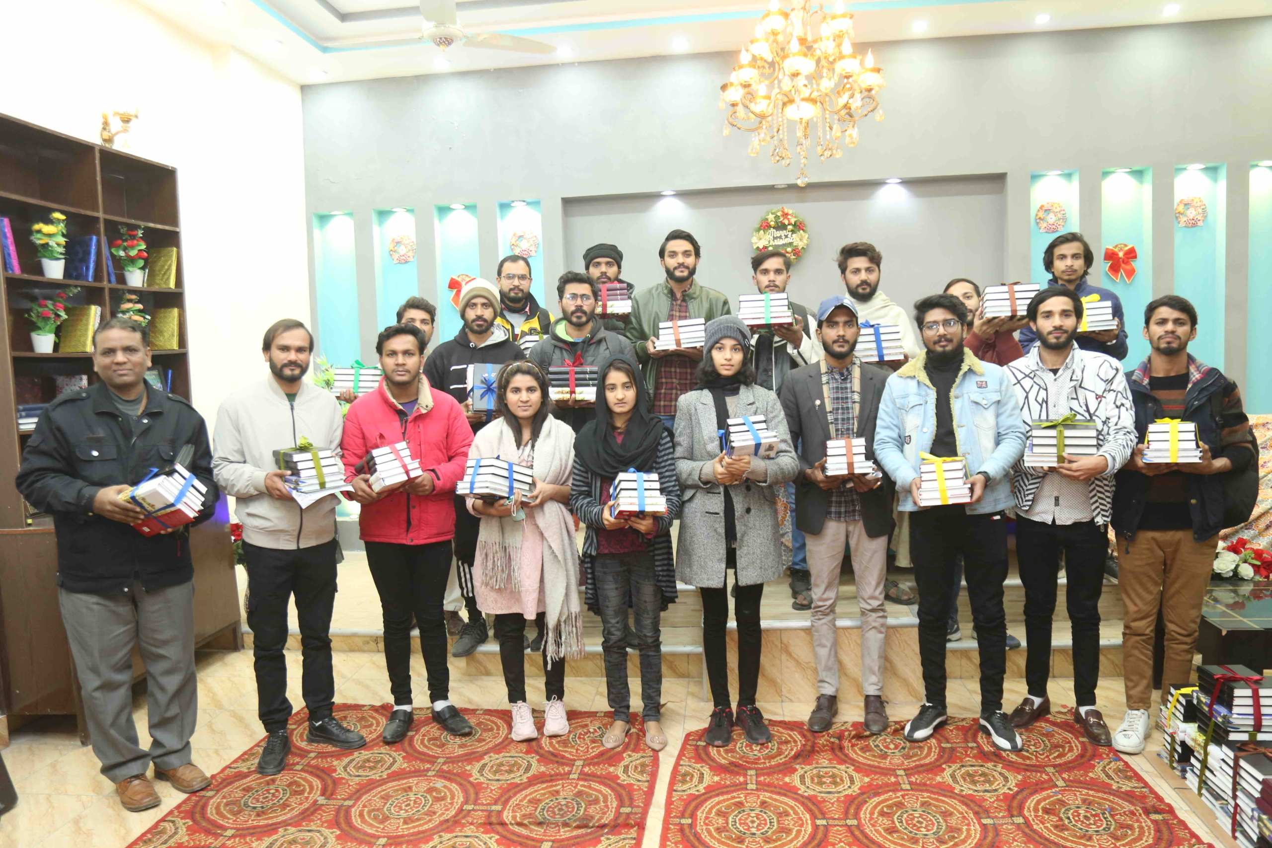 Rev Dr Naeem Nasir guiding Christian students about Fully Funded Scholarships in Pakistan