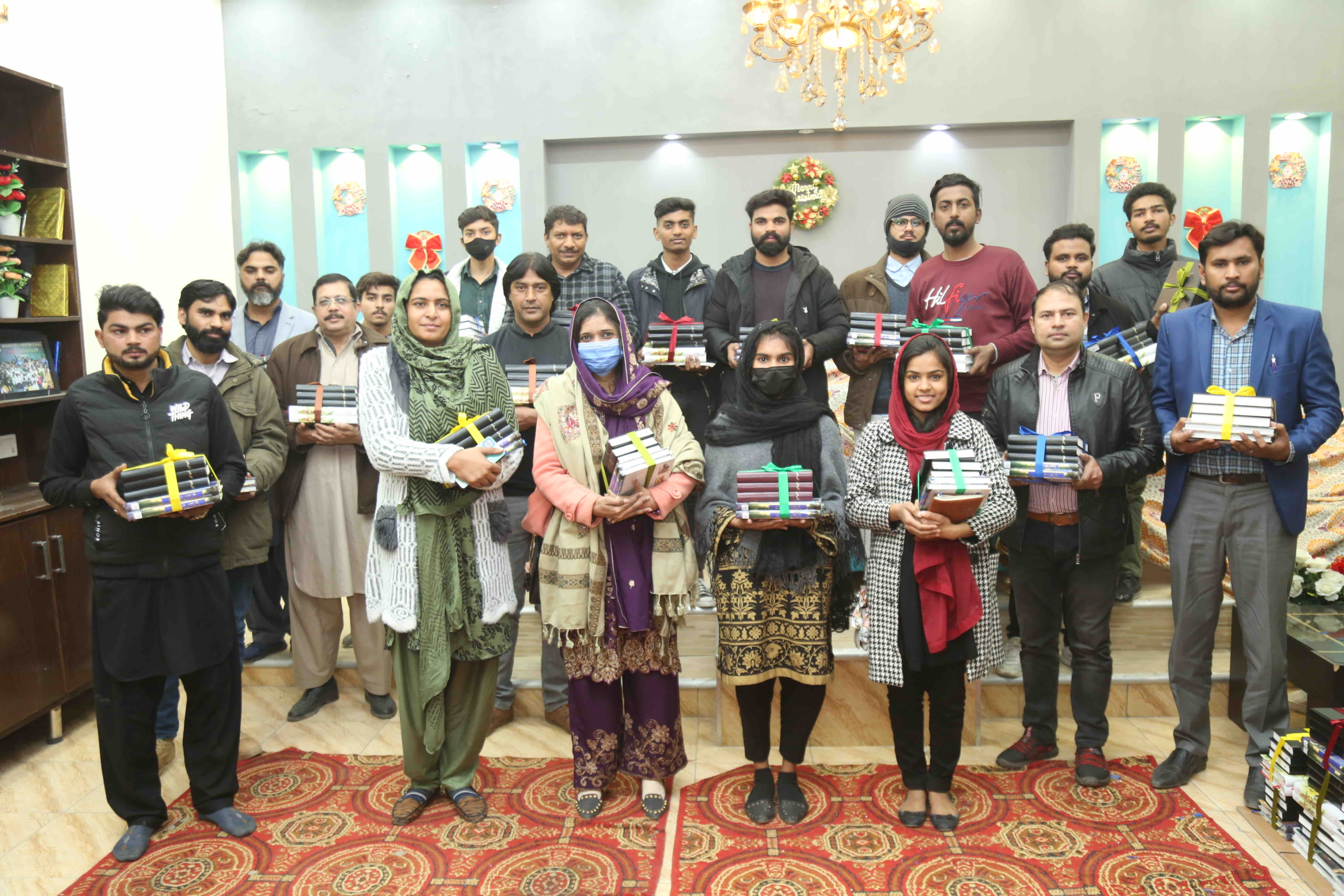 Rev Dr Naeem Nasir guiding Christian students about Fully Funded Scholarships in Pakistan