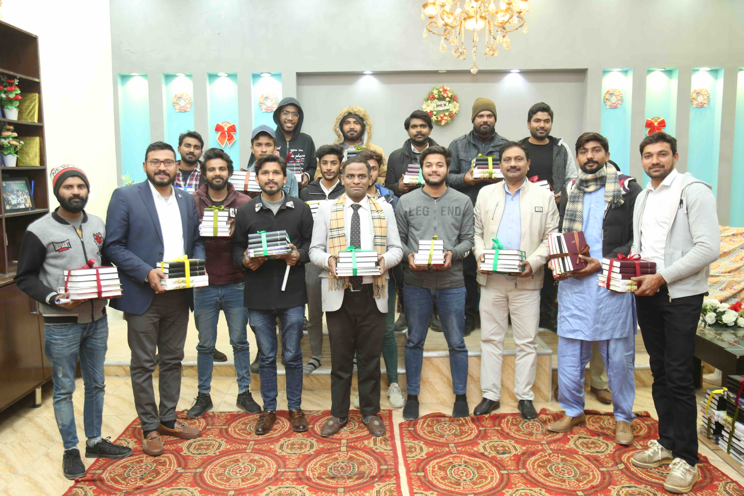 Rev Dr Naeem Nasir guiding Christian students about Fully Funded Scholarships in Pakistan