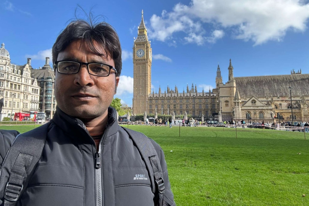 Advocate Farooq Bashir gives glory to God for his LLM success at BPP University London - a powerful testimony of trust and divine miracles