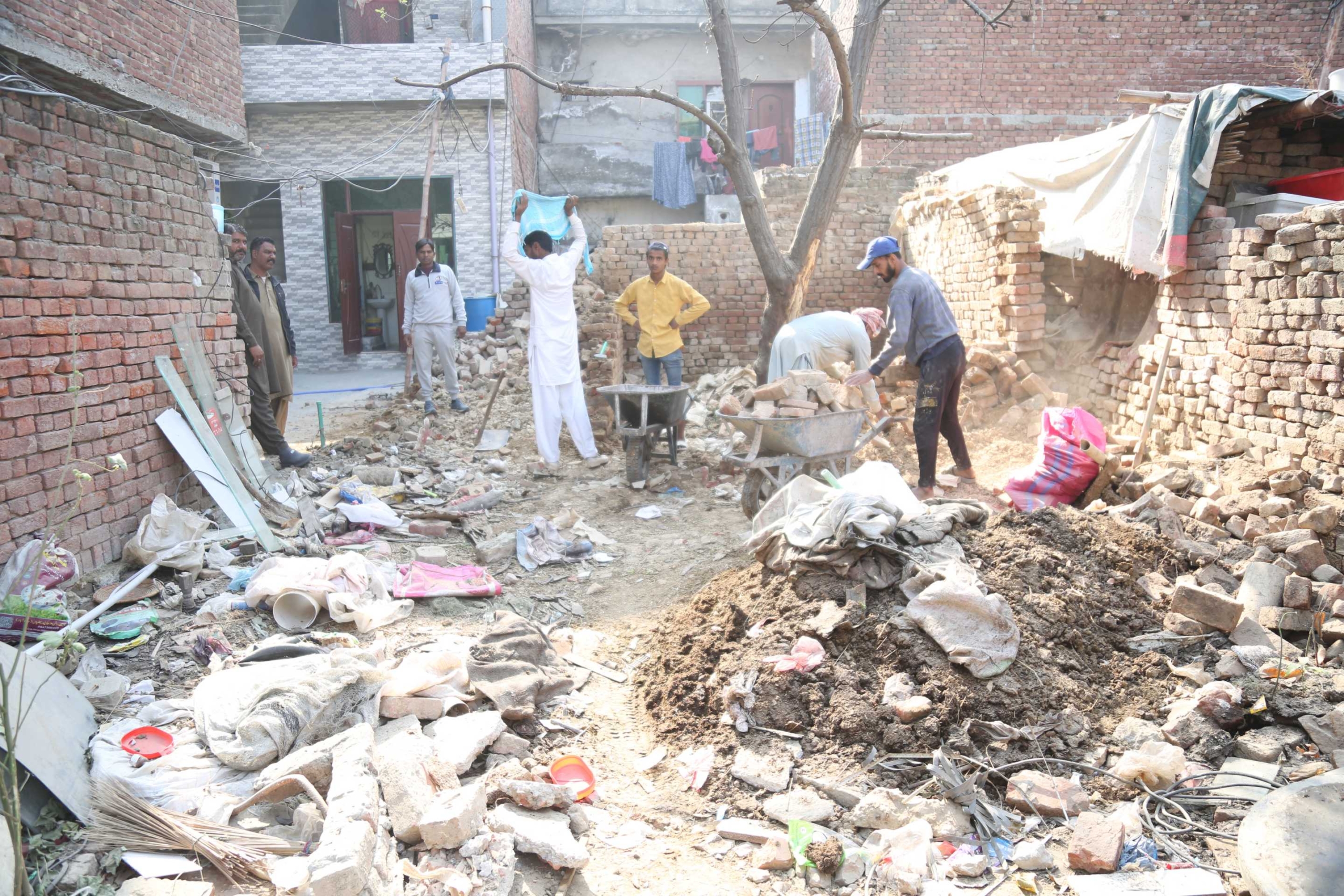 Future site of new church in Johar Town, Lahore – Good Samaritan Ministries Pakistan 2025