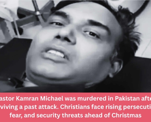 Church Planting in Pakistan | Planting Churches in Pakistan Pastor Kamran Michael was murdered in Pakistan after surviving a past attack Christians face rising persecution fear and security threats ahead of Christmas