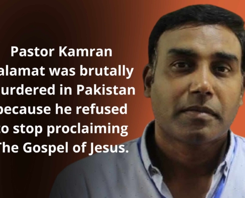 Church Planting in Pakistan | Planting Churches in Pakistan Christian Pastor Kamran Salamat was murdered in Pakistan for refusing to stop preaching the Gospel Farooq Bashir demands justice and state protection