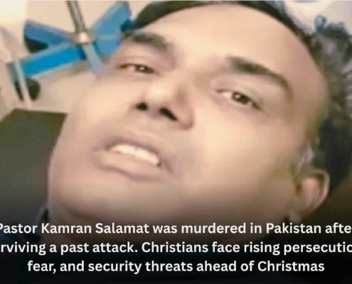 Church Planting in Pakistan | Planting Churches in Pakistan Pastor Kamran Salamat was murdered in Pakistan after surviving a past attack Christians face rising persecution fear and security threats ahead of Christmas Pastor in Pakistan